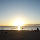 ハワイの夕日 穴場スポット：マジックアイランド＆アラモアナビーチをレポート！