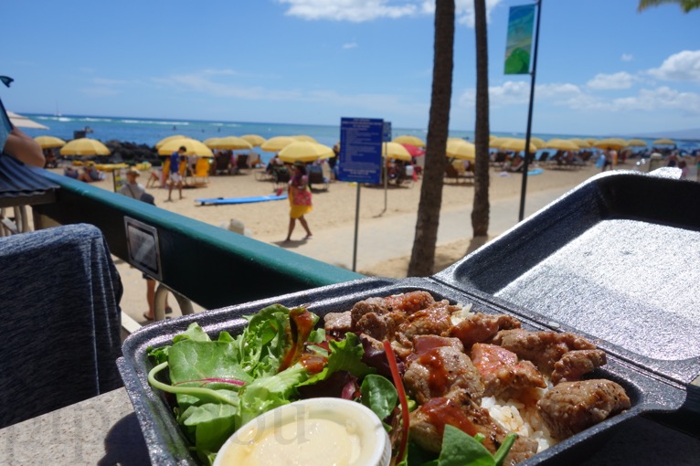 ステーキシャックのプレートランチは値段も安くてロケーションも最高 ハワイ旅行記 陸マイラー ピピノブのanaのマイルで旅ブログ ステーキシャックのプレートランチは値段も安くてロケーションも最高 ハワイ旅行記 陸マイラー ピピノブのanaのマイルで旅ブログ
