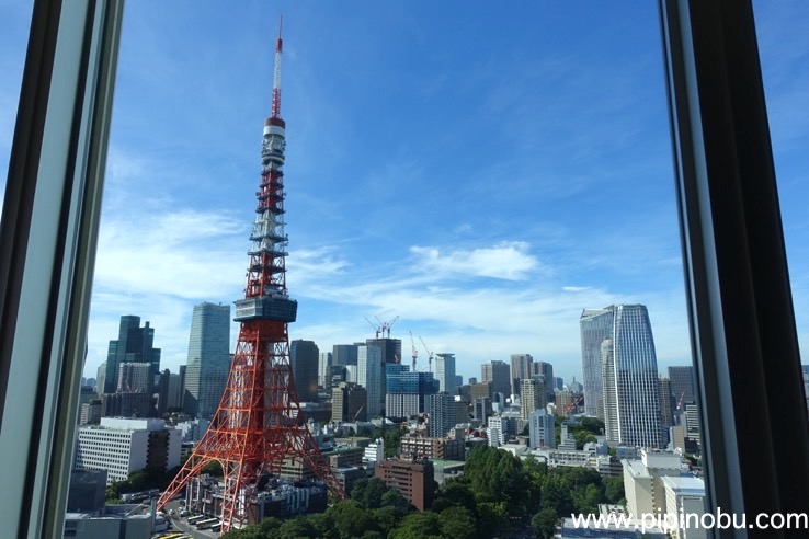 ザ・プリンス パークタワー東京のクラブラウンジ：眺望