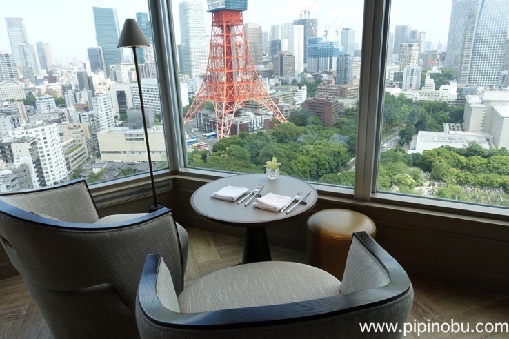 ザ・プリンス パークタワー東京の朝食：クラブラウンジ（内観）