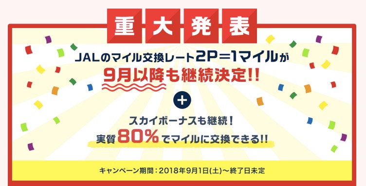 「ドリームキャンペーン」は9月以降も継続決定