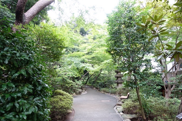 シェラトン都ホテル東京：日本庭園（風景2）