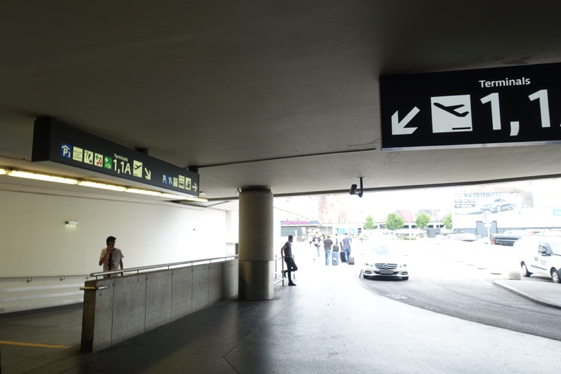 ウィーン空港：地下駐車場1