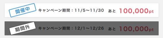 ANAマイル交換レートが実質90％になるキャンペーン：キャンペーン期間