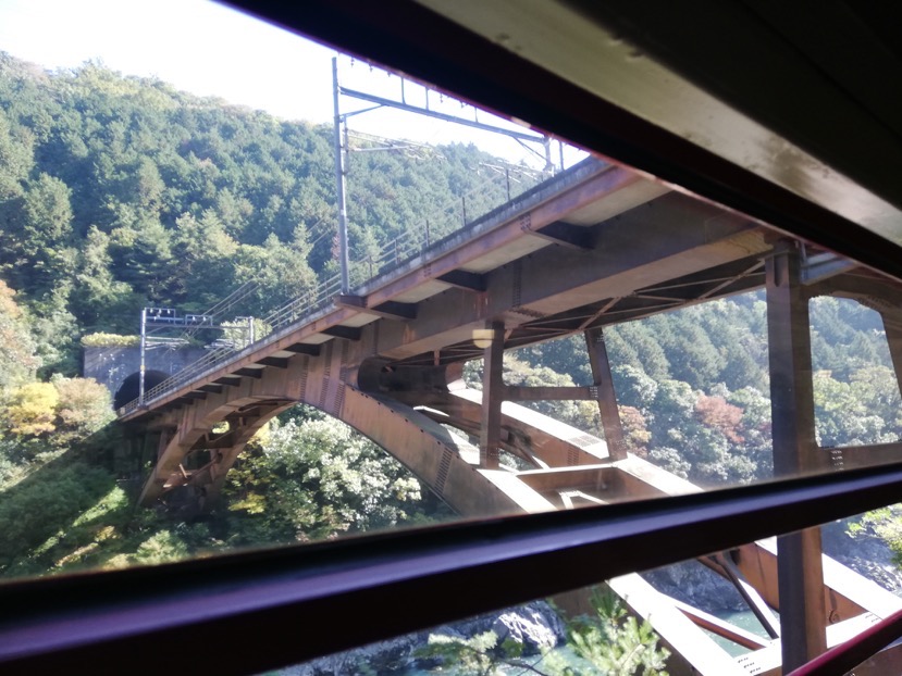 【嵐山】嵯峨野トロッコ列車：列車からの風景（8）
