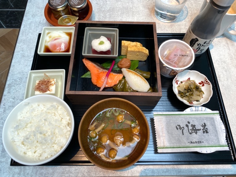 ACホテル東京銀座：レストラン「AC Kitchen」和食プレート1
