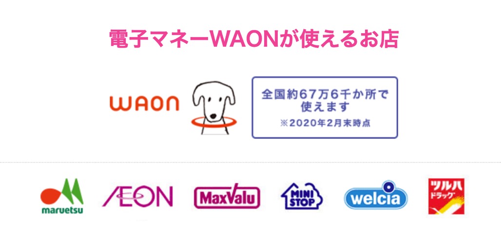 マルエツカードの入会キャンペーン：WAONが利用できる店舗