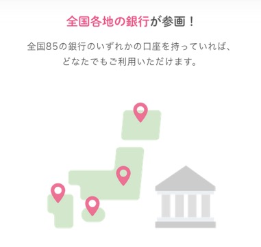 J-Coin Payとは：全国各地の銀行が参入