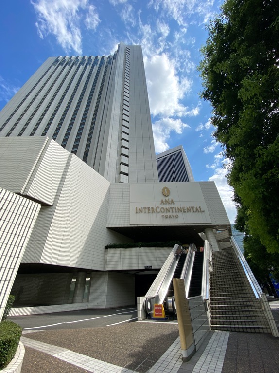 ANAインターコンチネンタルホテル東京：外観