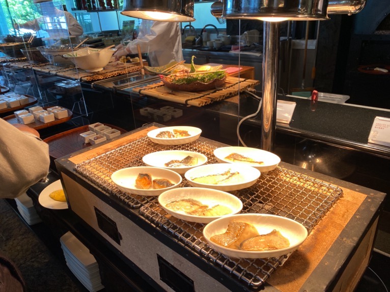 ANAインターコンチネンタルホテル東京「カスケイドカフェ」：和食2
