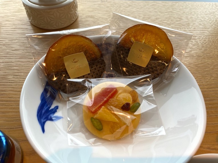 ザ・キャピトルホテル東急「クラブラウンジ」：実食（チョコレート）