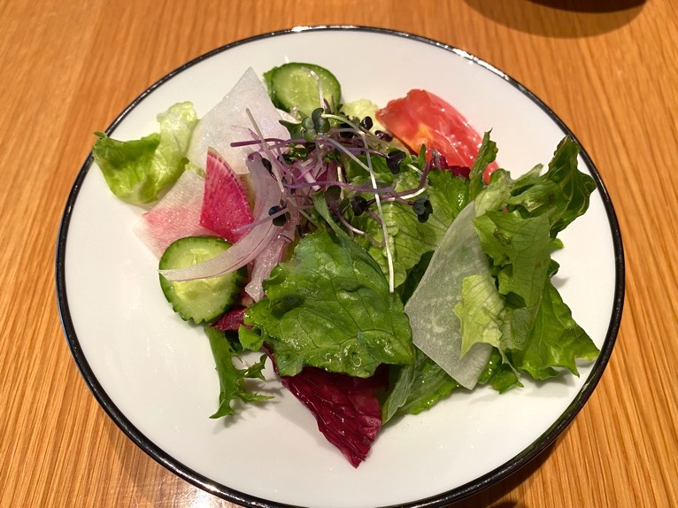 ザ・キャピトルホテル東急の朝食「洋食」：サラダ