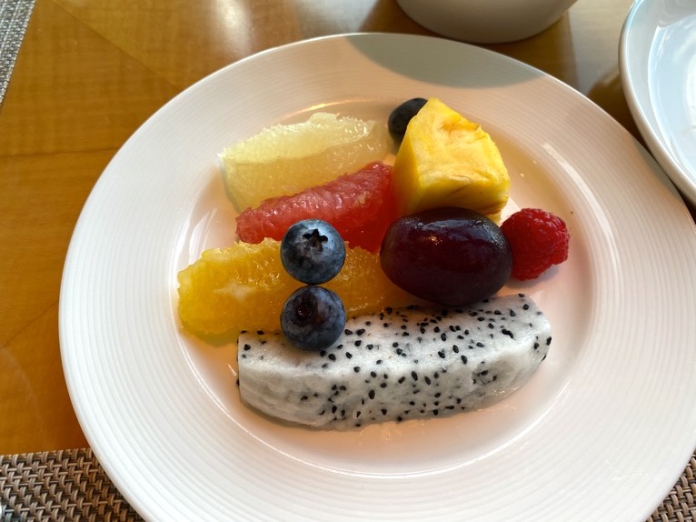 マンダリンオリエンタル東京の朝食：季節のフルーツ