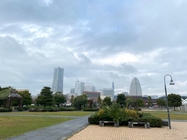 インターコンチネンタル横浜Pier8「朝の散策」：みなとみらい21の風景1