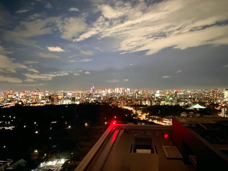 フォーシーズンズ東京大手町「客室」：夜景