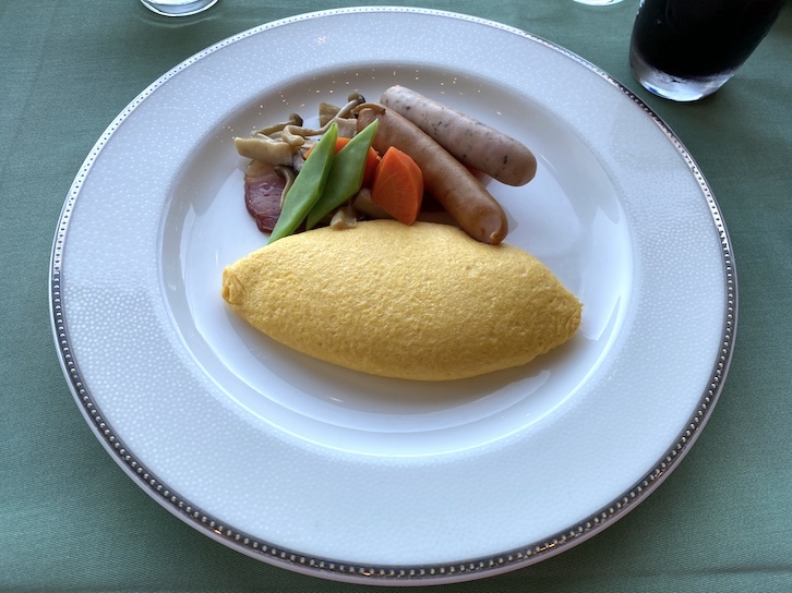 ザ・プリンス軽井沢の朝食：メイン（オムレツ）