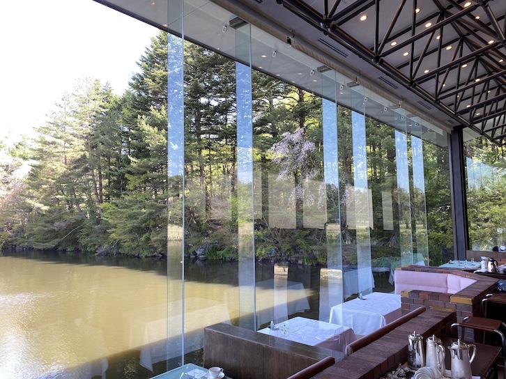 ザ・プリンス軽井沢「ボーせジュール」の眺望（窓）