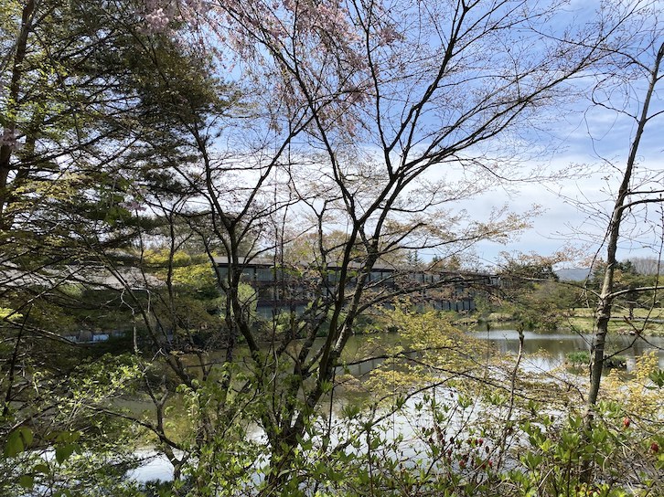 ザ・プリンス軽井沢：敷地内の景観