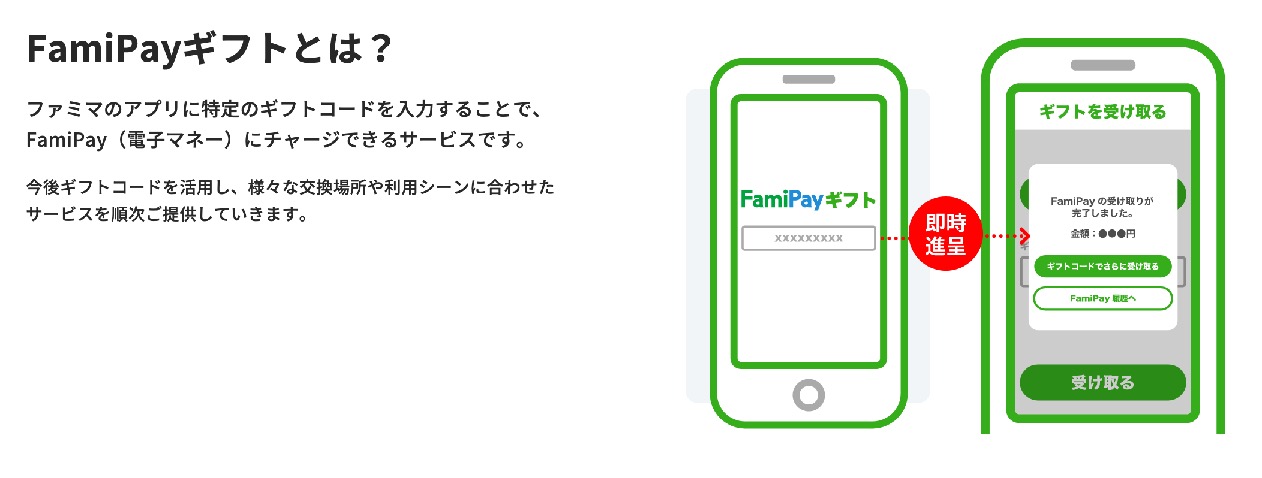 FamiPayギフトとは？