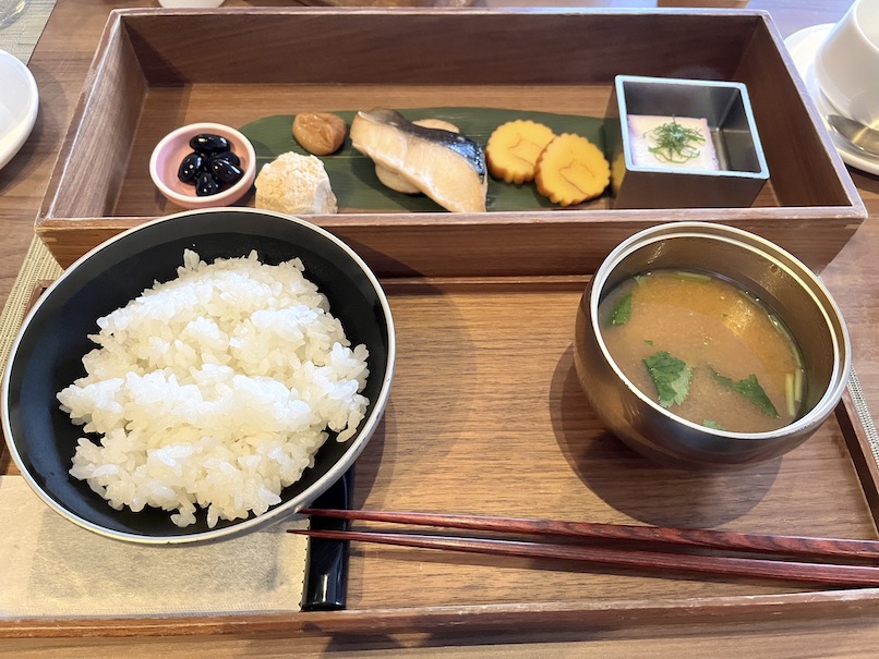ヒルトン軽井沢（KIKYO）の朝食ビュッフェ：提供内容（和テイスト1）