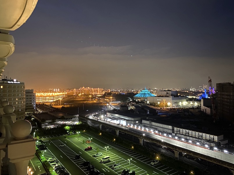 グランドニッコー東京ベイ舞浜の客室：眺望（夜景）