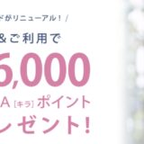 大丸・松坂屋カードの入会キャンペーン！ポイントサイト経由で合計15,500円相当のポイント獲得可能！
