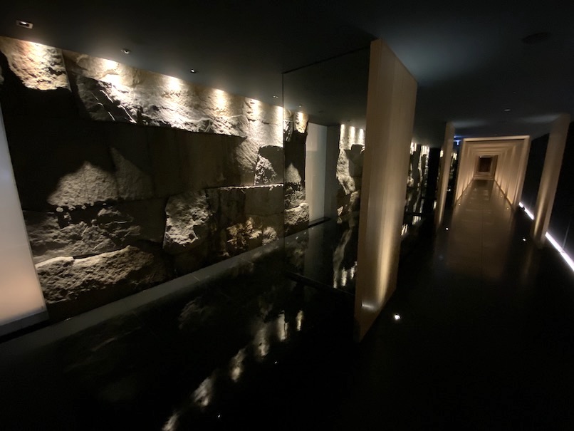 HOTEL THE MITSUI KYOTO（ホテルザ三井京都）「サーマルスプリングSPA」：水盤