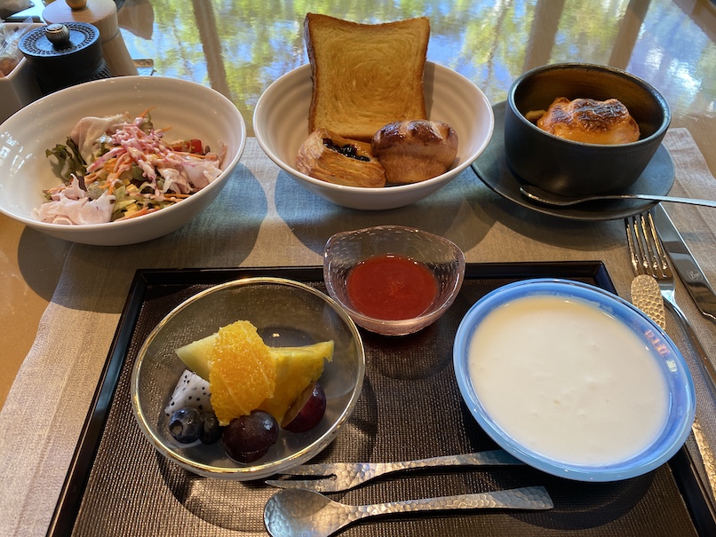 HOTEL THE MITSUI KYOTO（ホテルザ三井京都）の朝食：洋食（全体像）