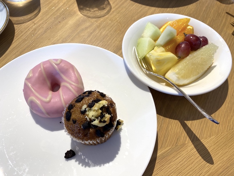 ウェスティン都ホテル京都の朝食：実食（デザート）