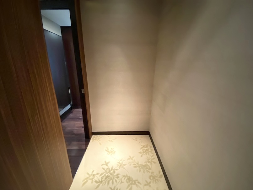 コンラッド東京の客室：玄関