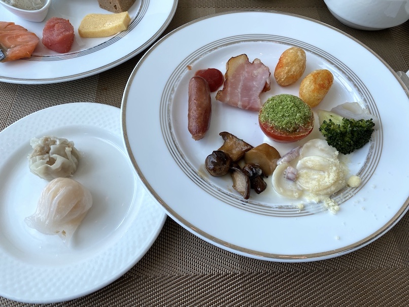 コンラッド東京の朝食：実食（メイン）