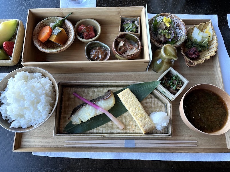 アマン東京の朝食：和食（全体像）