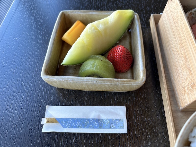 アマン東京の朝食：和食（果物）