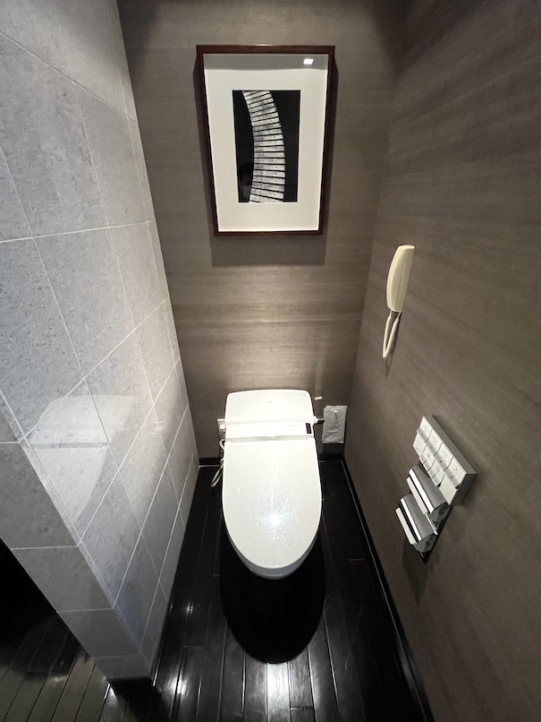 ストリングスホテル東京インターコンチネンタル：バスルーム（トイレ）