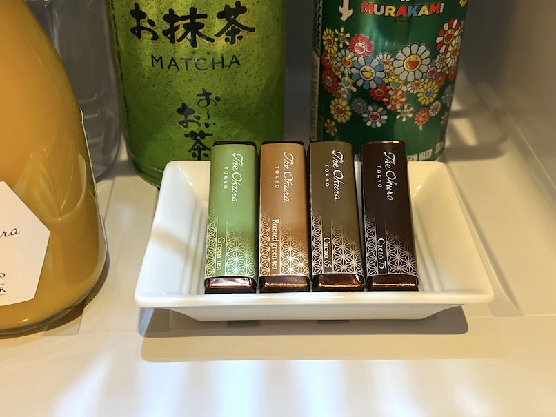 The Okura Tokyo（オークラ東京）の客室：チョコレート