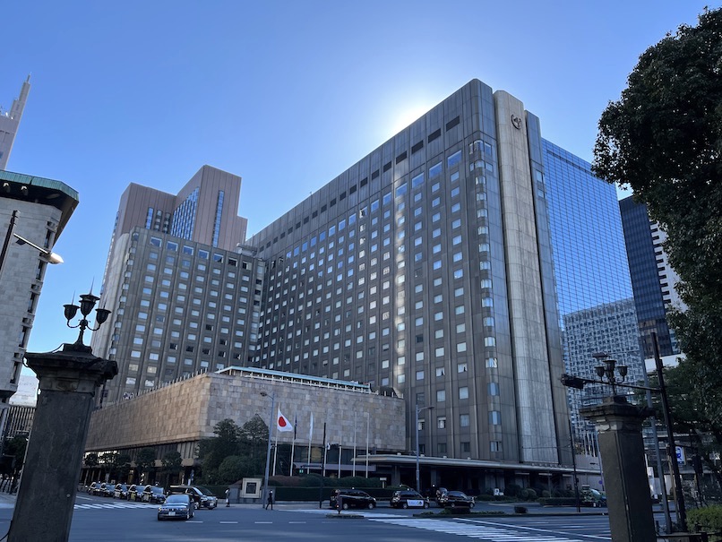 帝国ホテル東京：ホテルの外観