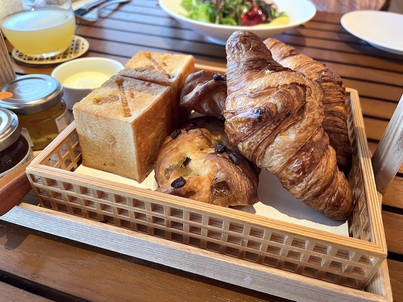 ザ・リッツ・カールトン日光の朝食：和朝食（パン）