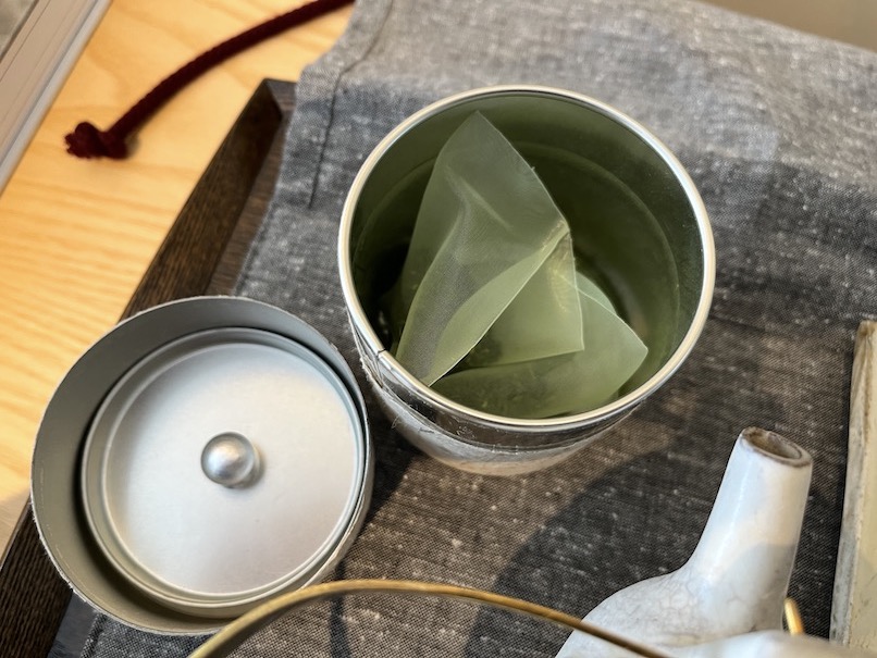 ザ・リッツ・カールトン日光の客室：日本茶（ティーバッグ）