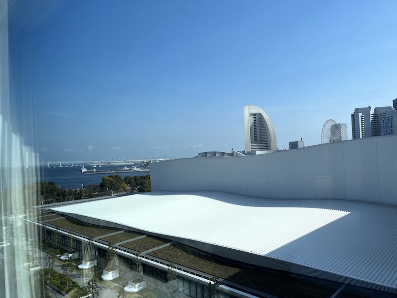 ザ・カハラ・ホテル＆リゾート横浜の客室：眺望（海側）