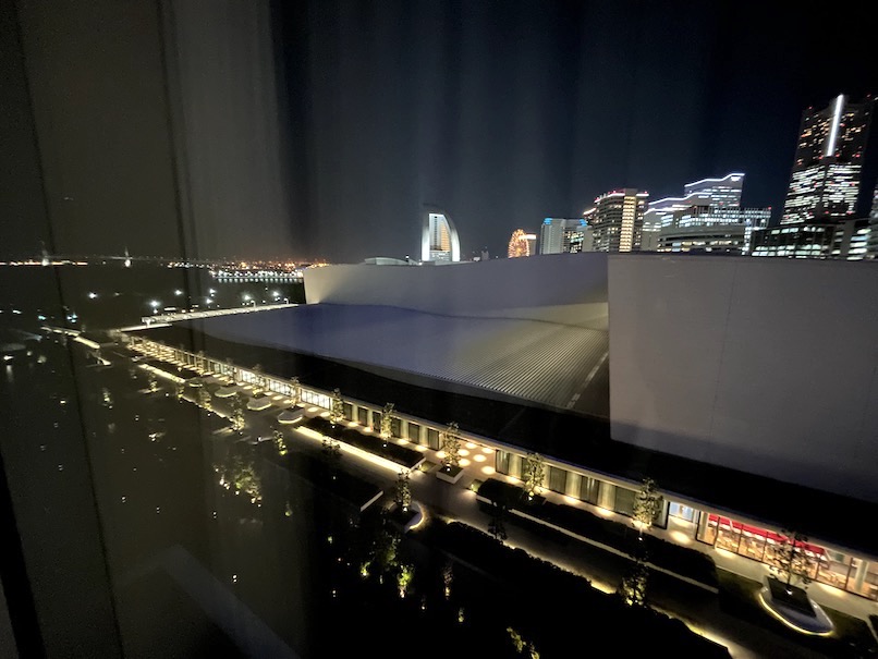 ザ・カハラ・ホテル＆リゾート横浜の客室：夜景