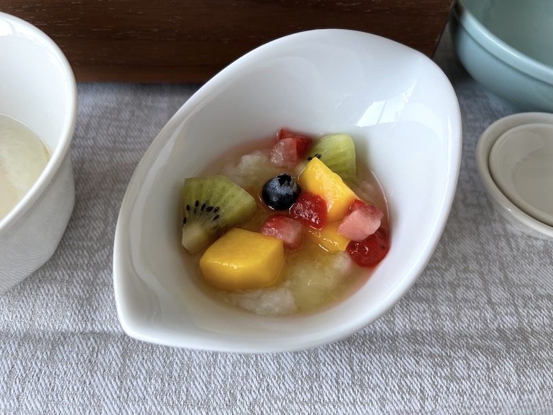 ザ・カハラ・ホテル＆リゾート横浜の朝食：和朝食（デザート）