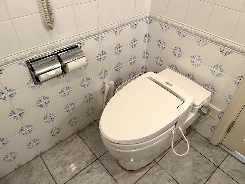 グランドニッコー東京台場の客室：バスルーム（トイレ）