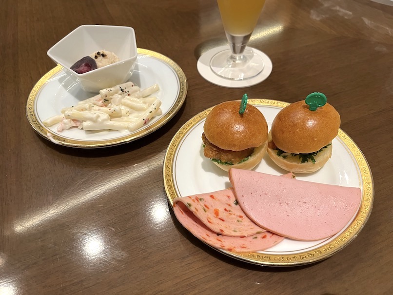 グランドニッコー東京台場のエグゼクティブラウンジ：カクテルタイム（実食3）