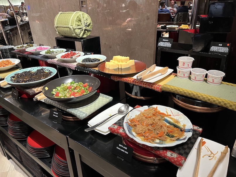 ヒルトン東京（新宿）の朝食ビュッフェ：フード（和食）