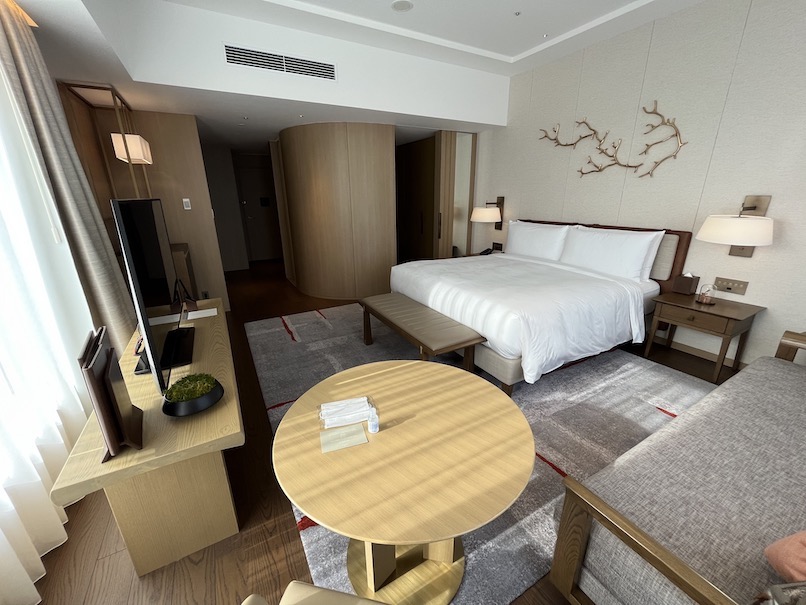 JWマリオット奈良の客室（ジュニアスイート）：寝室（全体像2）