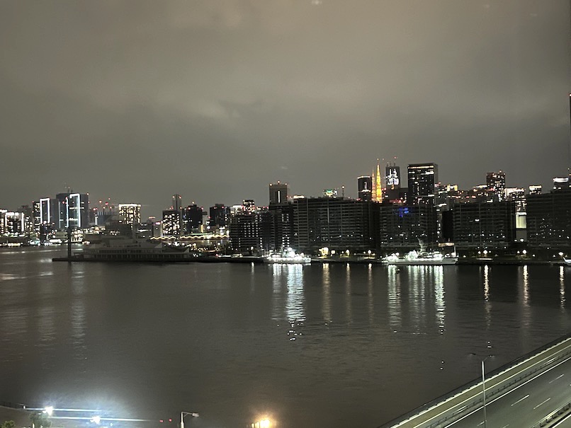 ラビスタ東京ベイの部屋：眺望（夜景：東京タワー）