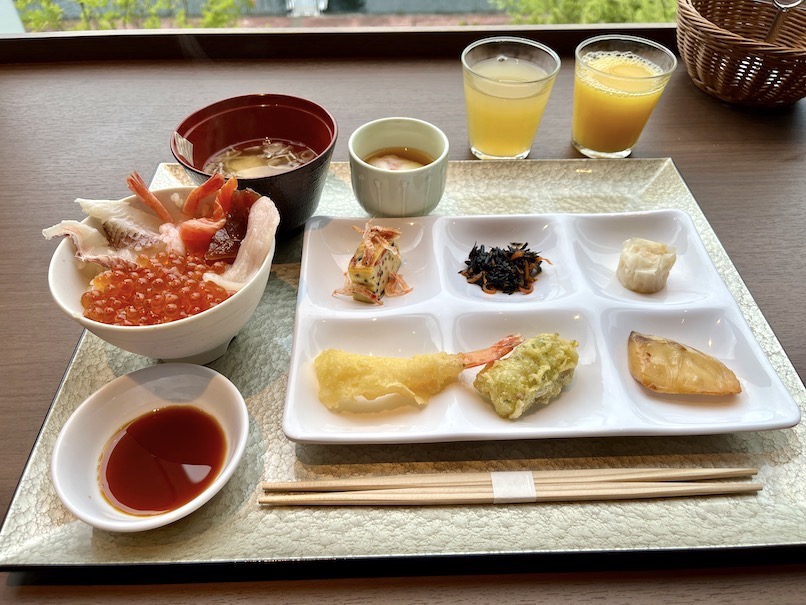 ラビスタ東京ベイの朝食：いただいたもの（和食）