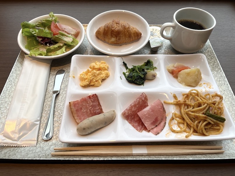 ラビスタ東京ベイの朝食：いただいたもの（洋食）