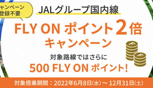【2022年】JALのFOP2倍キャンペーンが延長決定！国内線と国際線の全路線が対象でJGC修行のチャンス到来！