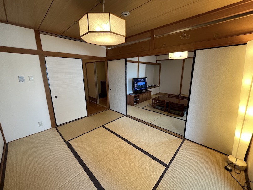 ヒルトン大阪の和室スイート：寝室（2）